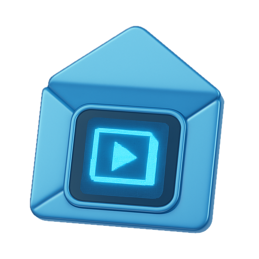 Video file with an envelope